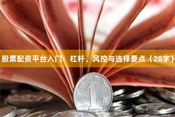 股票配资平台入门：杠杆、风控与选择要点（28字）